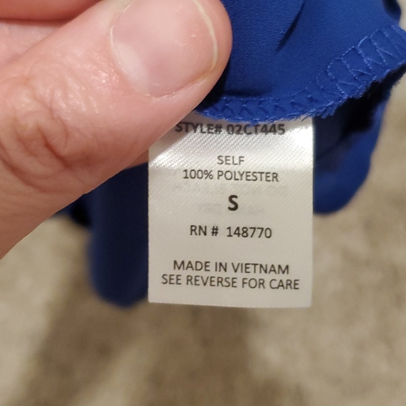 Womens Navy summer/fall/winter top - Picture 6 of 6